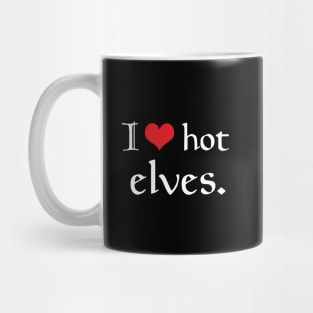 I Heart Hot Elves Mug